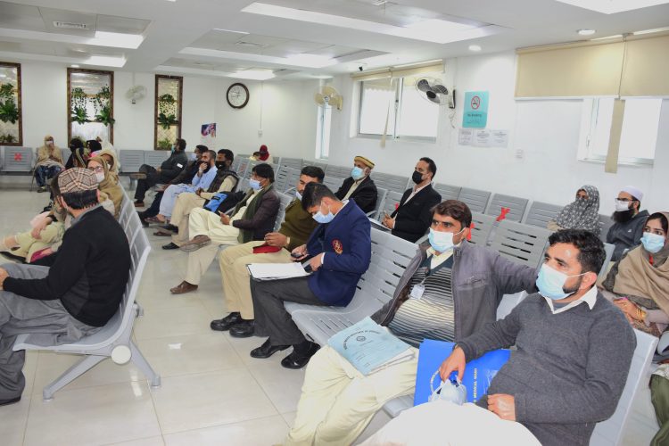 OPD waiting area